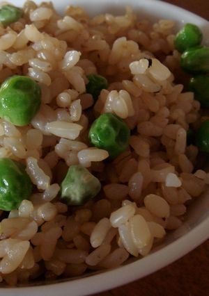 お茶碗一つで簡単豆ご飯♪-レシピのメイン写真