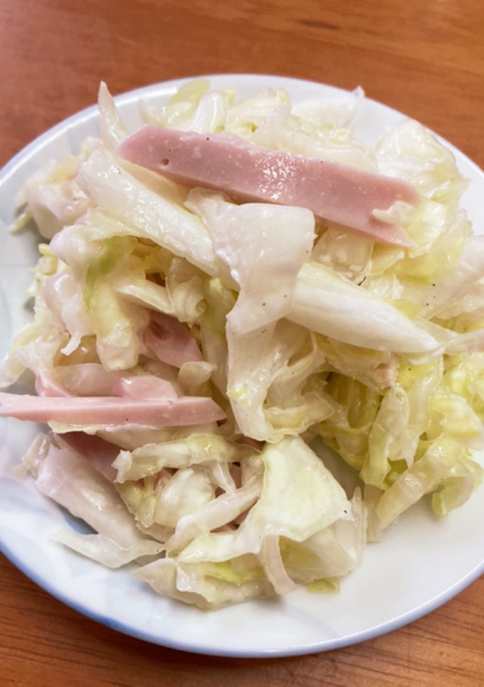 簡単♪キャベツと魚肉ソーセージのマヨ和え-レシピのメイン写真