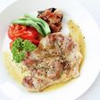 簡単味付【ポークステーキ(白ワインソース