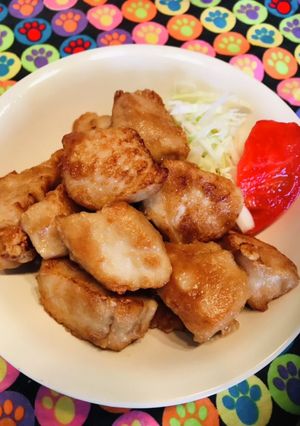安いびん長お刺身用●漬けまぐろのからあげ-レシピのメイン写真