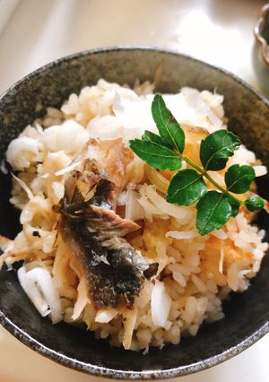 ニジマスの炊き込みご飯-レシピのメイン写真