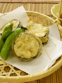 なすのはさみ揚げ(透析食)-レシピのメイン写真