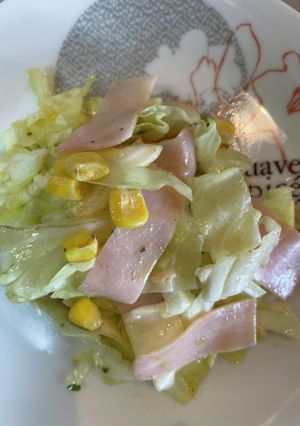 カレー風味が爽やかな夏のキャベツサラダ-レシピのメイン写真