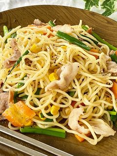 柚子胡椒とレモンのさっぱり旨塩焼きそば★-レシピのメイン写真