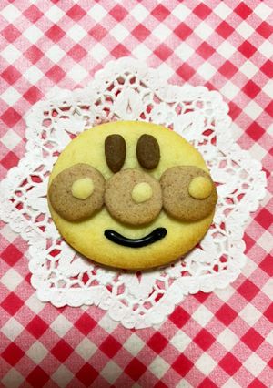 米粉で作る♡アンパンマンクッキー-レシピのメイン写真