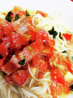 豆乳トマトそうめん-レシピのメイン写真