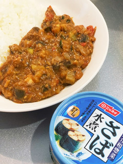 夏野菜のサバカレー-レシピのメイン写真