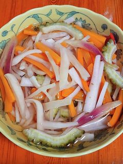 新生姜と野菜たち 我が家のピクルス-レシピのメイン写真