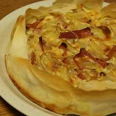รูปของ ジャーマンポテトのかんたんキッシュ♪