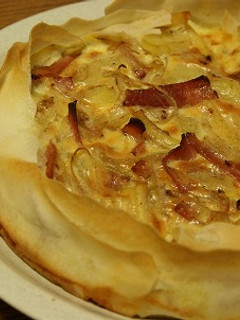 ジャーマンポテトのかんたんキッシュ♪-レシピのメイン写真