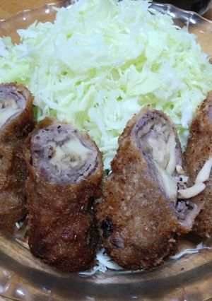 牛ロールカツ-レシピのメイン写真