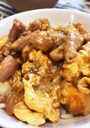 鶏肉やわらかトロトロ親子丼-レシピのメイン写真