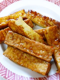 厚揚げのピリ辛照り焼き-レシピのメイン写真