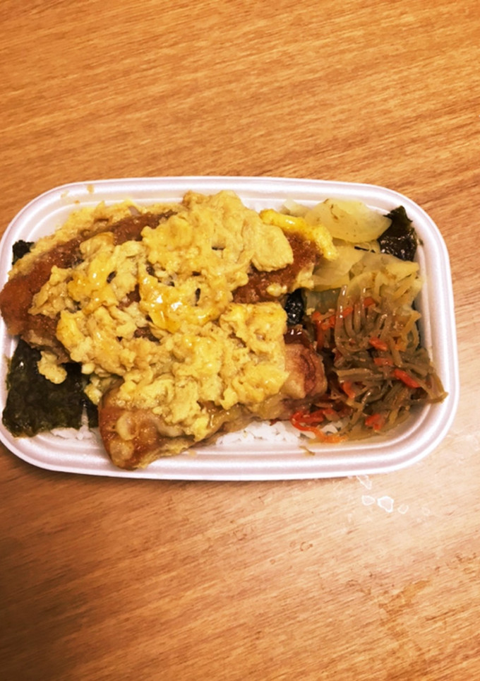 カレー卵とじでひと手間のり弁-レシピのメイン写真