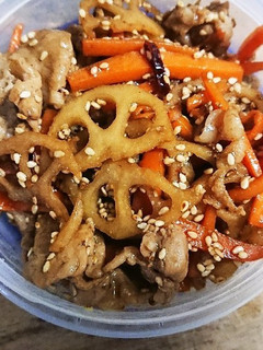 【作り置き】豚肉入りきんぴら-レシピのメイン写真