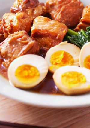圧力鍋でほったらかし♪柔らか豚の角煮-レシピのメイン写真