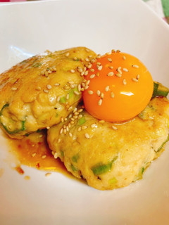男子も喜ぶ♪豆腐ハンバーグつくね風-レシピのメイン写真