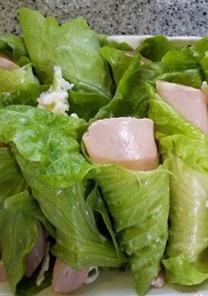 レタス巻きポテトサラダ-レシピのメイン写真