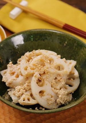 れんこんと豆腐の白和え-レシピのメイン写真