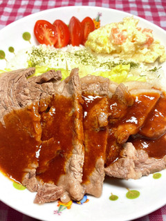 ワンプレートステーキご飯-レシピのメイン写真
