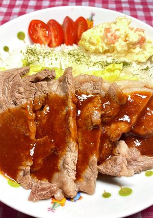 ワンプレートステーキご飯-レシピのメイン写真