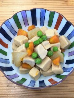 高野豆腐の炒め煮-レシピのメイン写真
