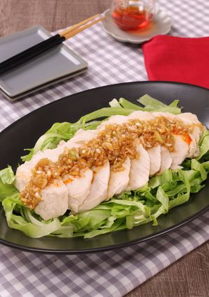 揚げない油淋鶏-レシピのメイン写真