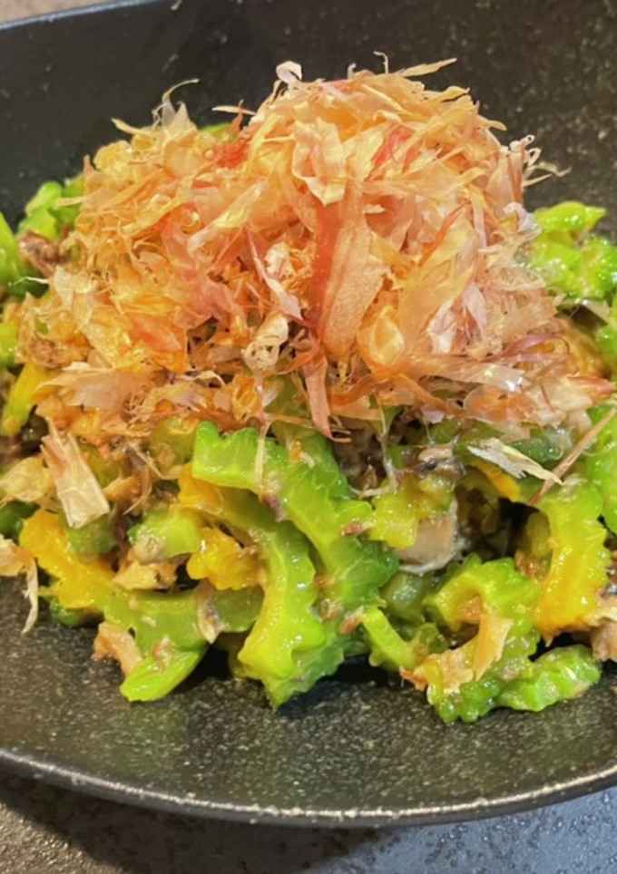 ゴーヤとサバ炒め-レシピのメイン写真