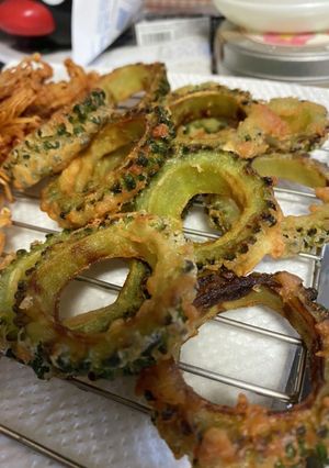 ゴーヤの唐揚げ-レシピのメイン写真