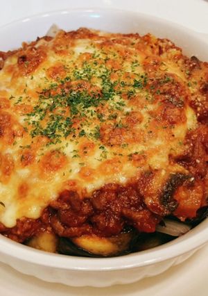 ナスのミートグラタン-レシピのメイン写真
