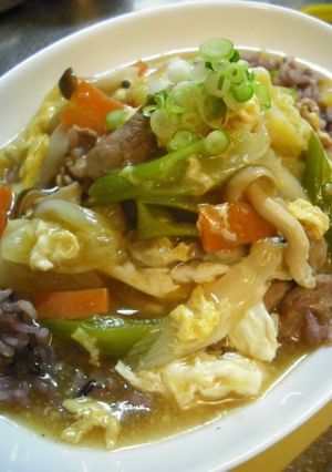 カレーな中華丼♪-レシピのメイン写真