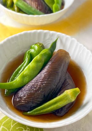 ＊なすとオクラの煮浸し＊-レシピのメイン写真