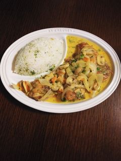 チキンとマッシュルームのカレークリーム煮-レシピのメイン写真