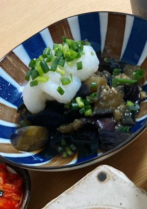 レンジで簡単！ナスの煮浸し-レシピのメイン写真