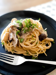 レバーパテでコク旨☆クリームパスタ-レシピのメイン写真
