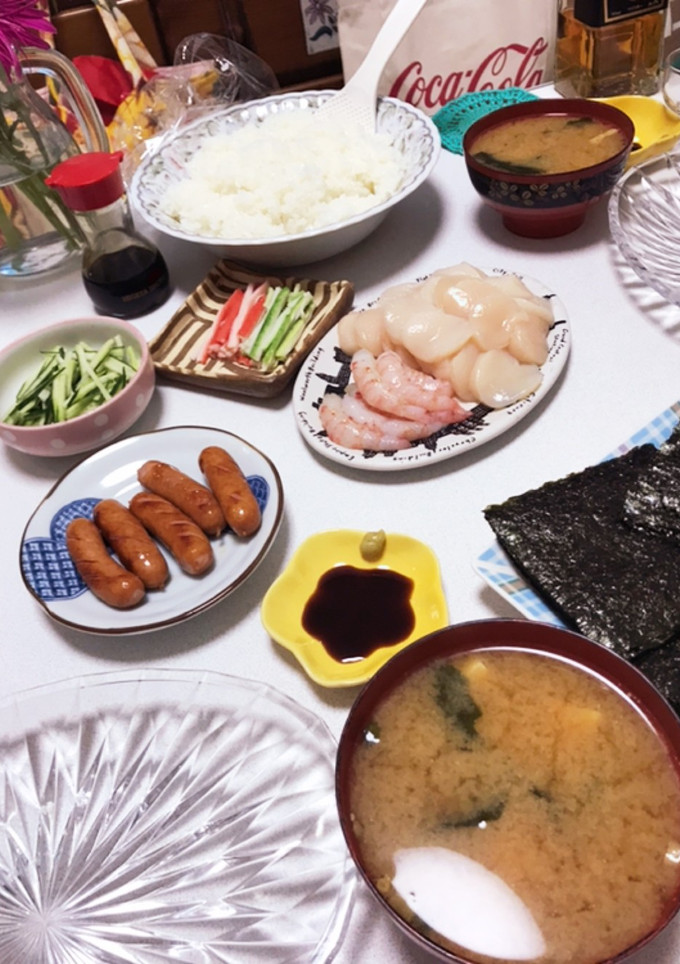 簡単手巻き寿司-レシピのメイン写真