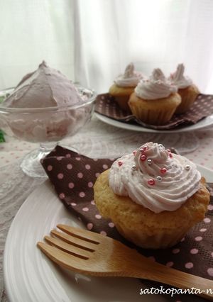 混ぜるだけで☆簡単いちご生クリーム-レシピのメイン写真