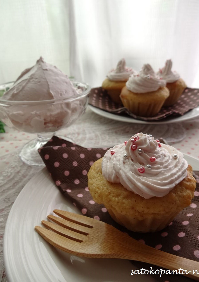 混ぜるだけで☆簡単いちご生クリーム-レシピのメイン写真