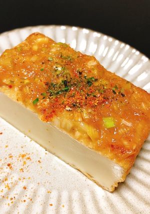 簡単！厚揚げのネギ味噌♡-レシピのメイン写真