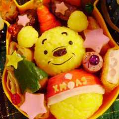 รูปของ クリスマスプーキャラ弁