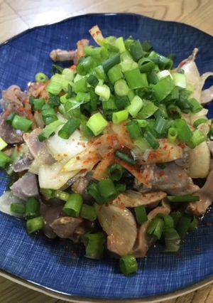 砂肝ポン酢-お通しにでると嬉しい1品！--レシピのメイン写真