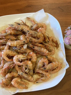 カリうま簡単!小海老の唐揚げ(^ν^)-レシピのメイン写真