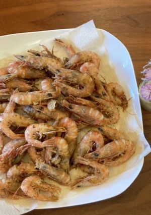 カリうま簡単!小海老の唐揚げ(^ν^)-レシピのメイン写真