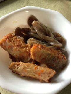 こんにゃくとさつま揚げの煮物-レシピのメイン写真