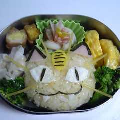 รูปของ ポケモン☆ロケット団のニャース★キャラ弁