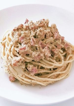 ババガヌーシュと鴨ローストの冷製パスタ-レシピのメイン写真