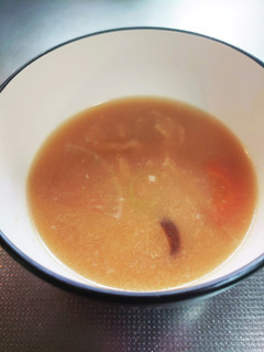 甘酒入り根菜のお味噌汁-レシピのメイン写真