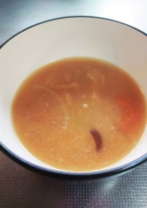 甘酒入り根菜のお味噌汁-レシピのメイン写真