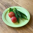 オクラとトマトの白醤油おひたし(下処理付