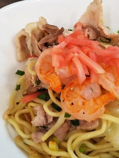海老、塩レモン、焼そば-レシピのメイン写真